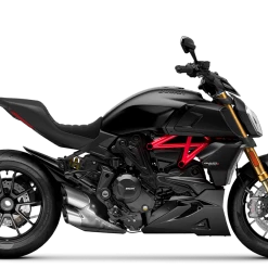 Diavel 1260 S (MY22) - Ducati Total Black W/ Red Frame