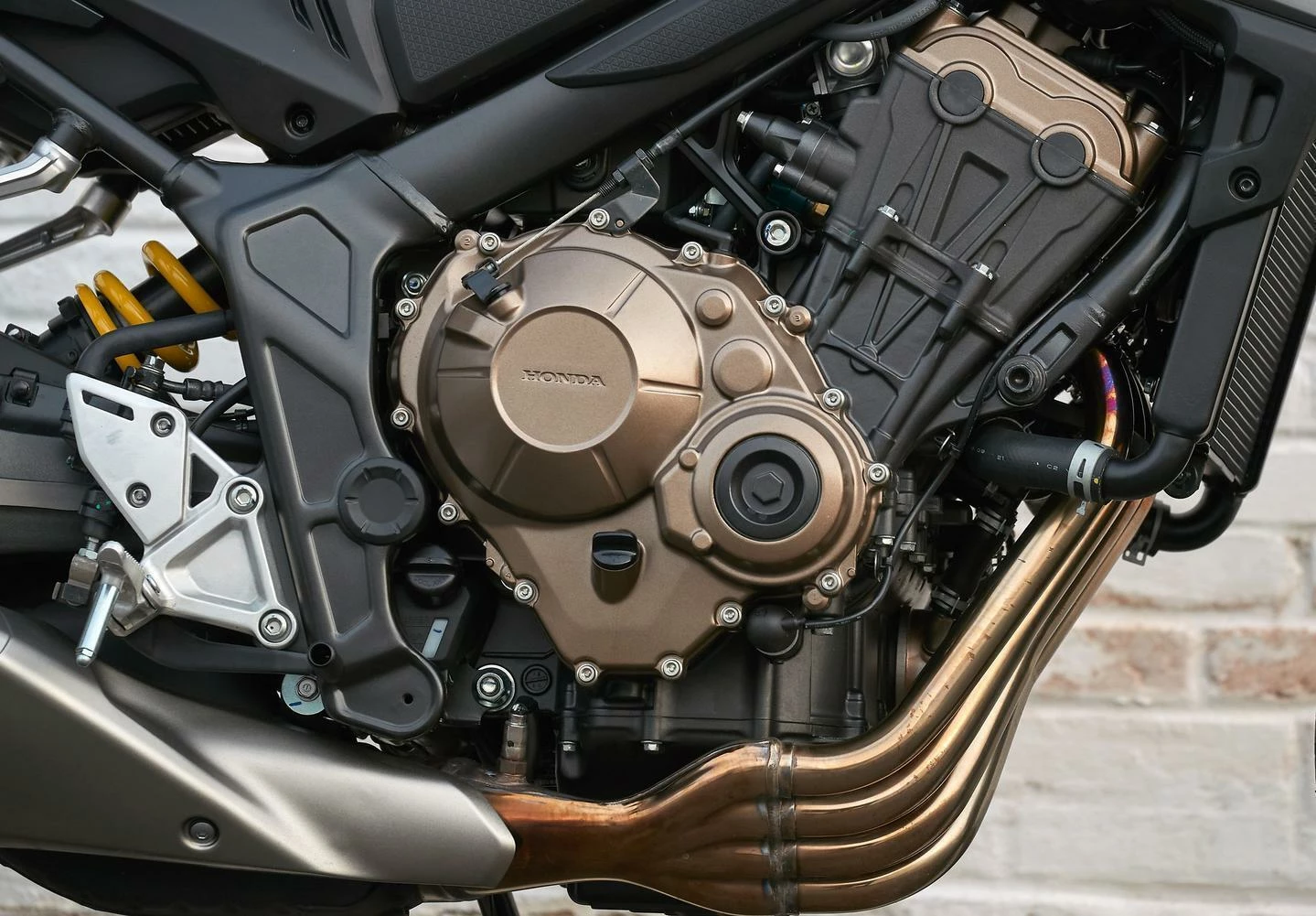 CB650R (MY22) - Honda Matte Gunpowder Black Metallic 4 CB650R (MY22) - Honda Matte Gunpowder Black Metallic - Image 4