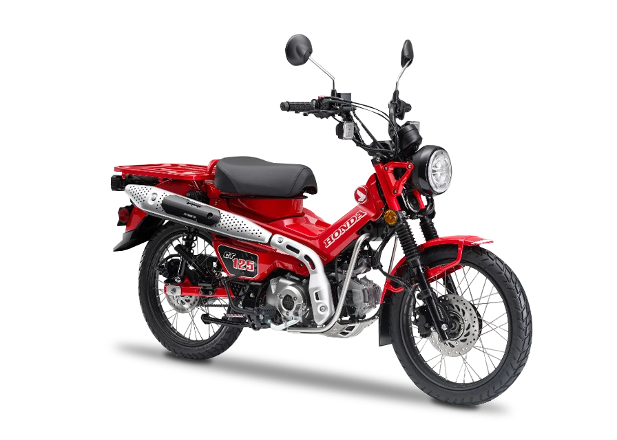 CT125 (MY21) - Honda Glowing Red 1 CT125 (MY21) - Honda Glowing Red