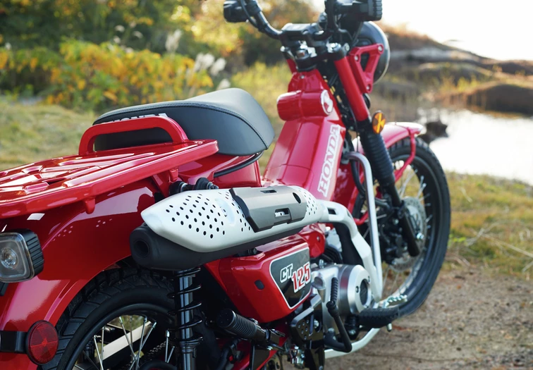 CT125 (MY21) - Honda Glowing Red 5 CT125 (MY21) - Honda Glowing Red - Image 5