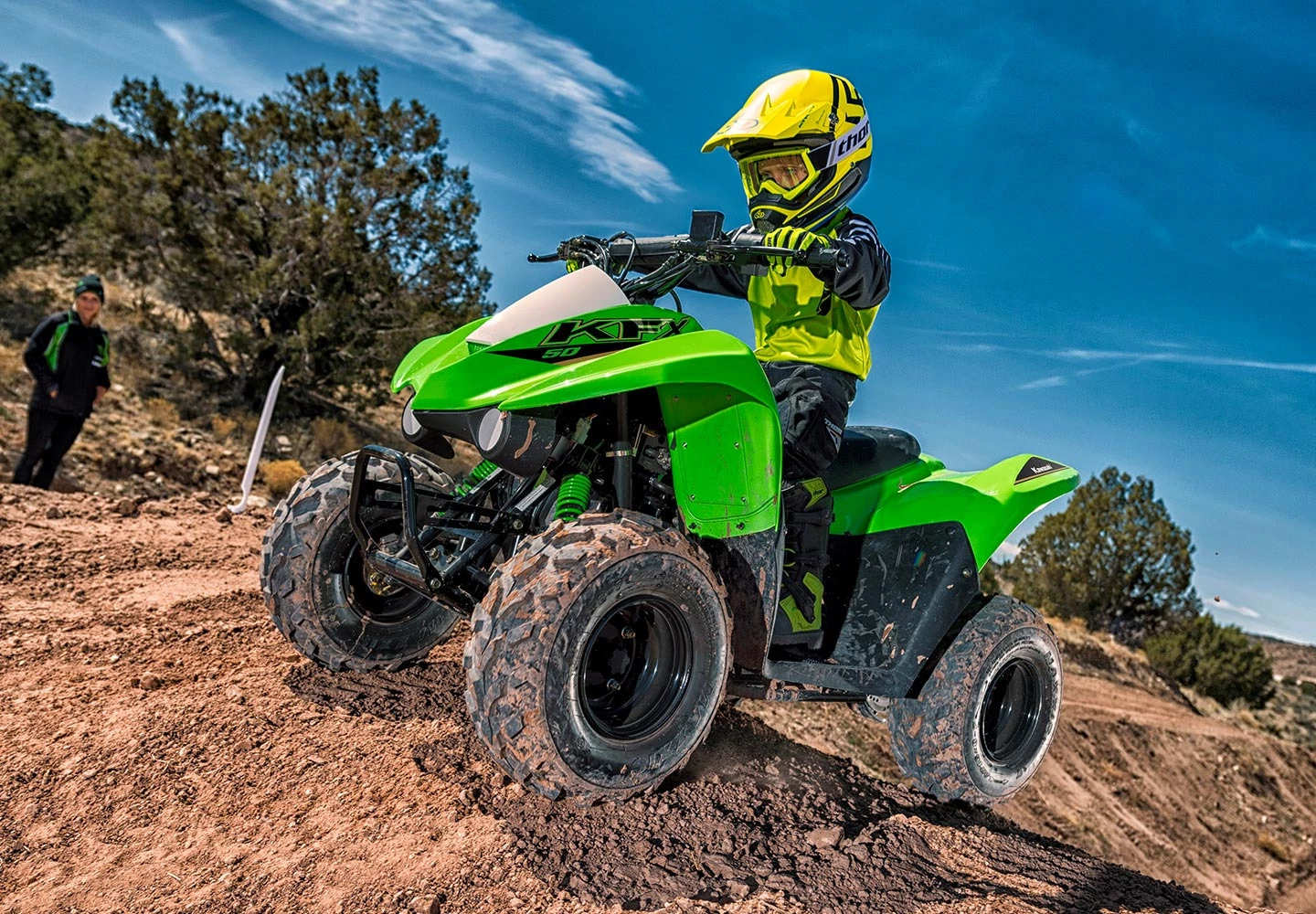 Kawasaki KFX50 (MY22) | Brisbane Motorcycles Super Black 5 Kawasaki KFX50 (MY22) | Brisbane Motorcycles Super Black - Image 5