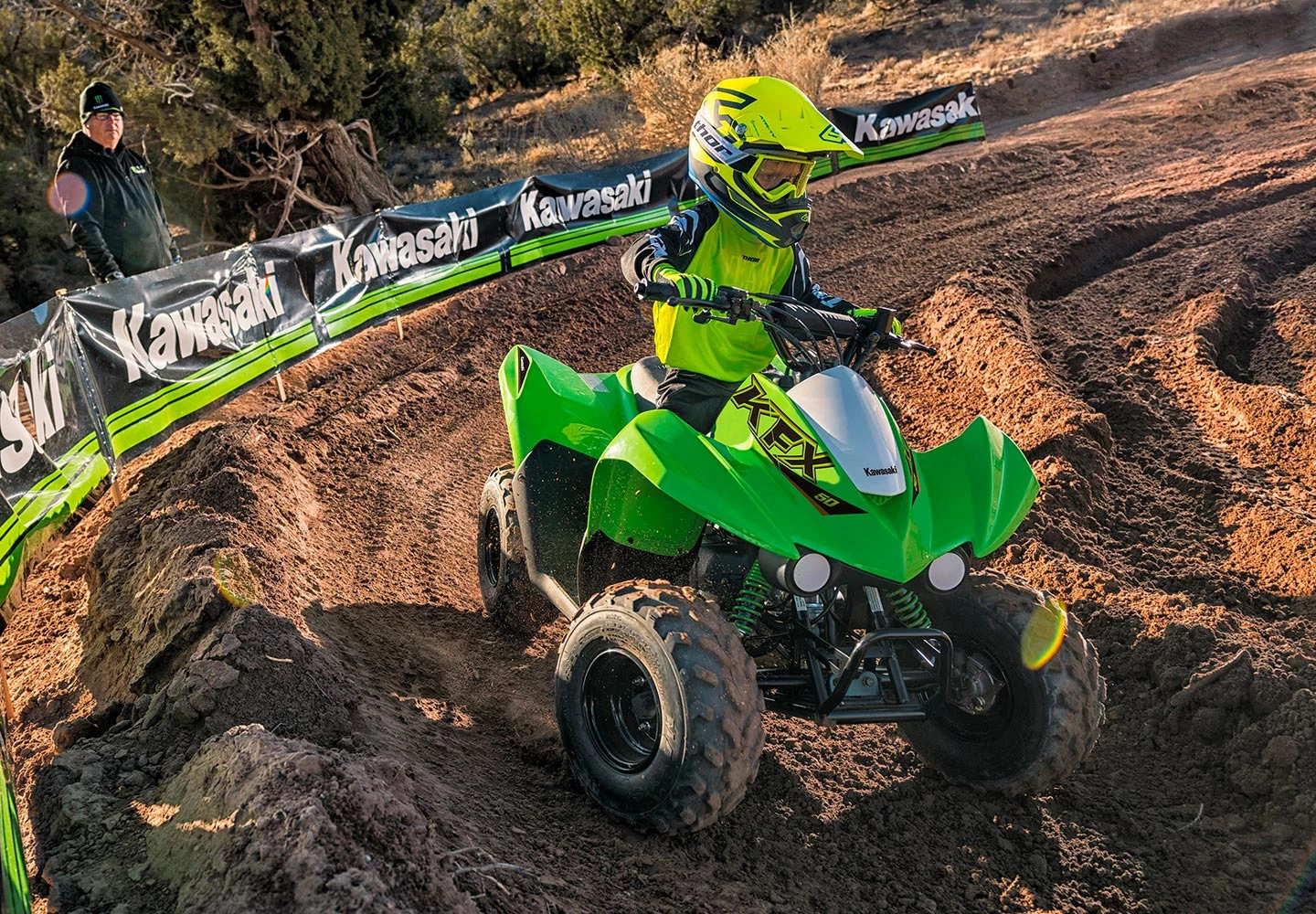 Kawasaki KFX50 (MY22) | Brisbane Motorcycles Super Black 6 Kawasaki KFX50 (MY22) | Brisbane Motorcycles Super Black - Image 6