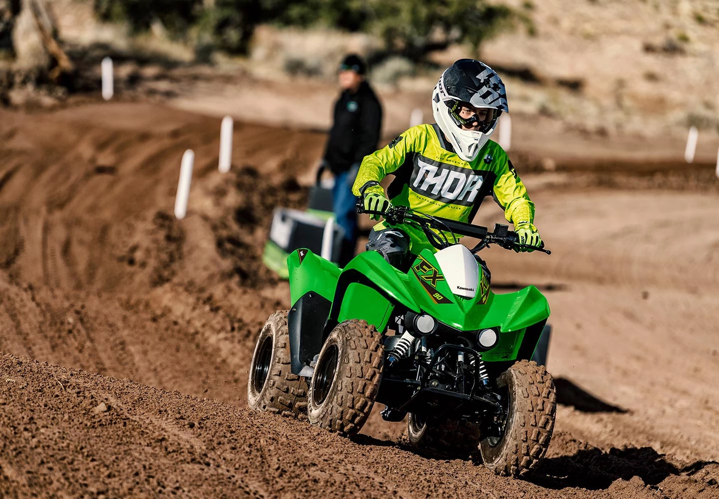Kawasaki KFX90 (MY22) | Brisbane Motorcycles Super Black 5 Kawasaki KFX90 (MY22) | Brisbane Motorcycles Super Black - Image 5