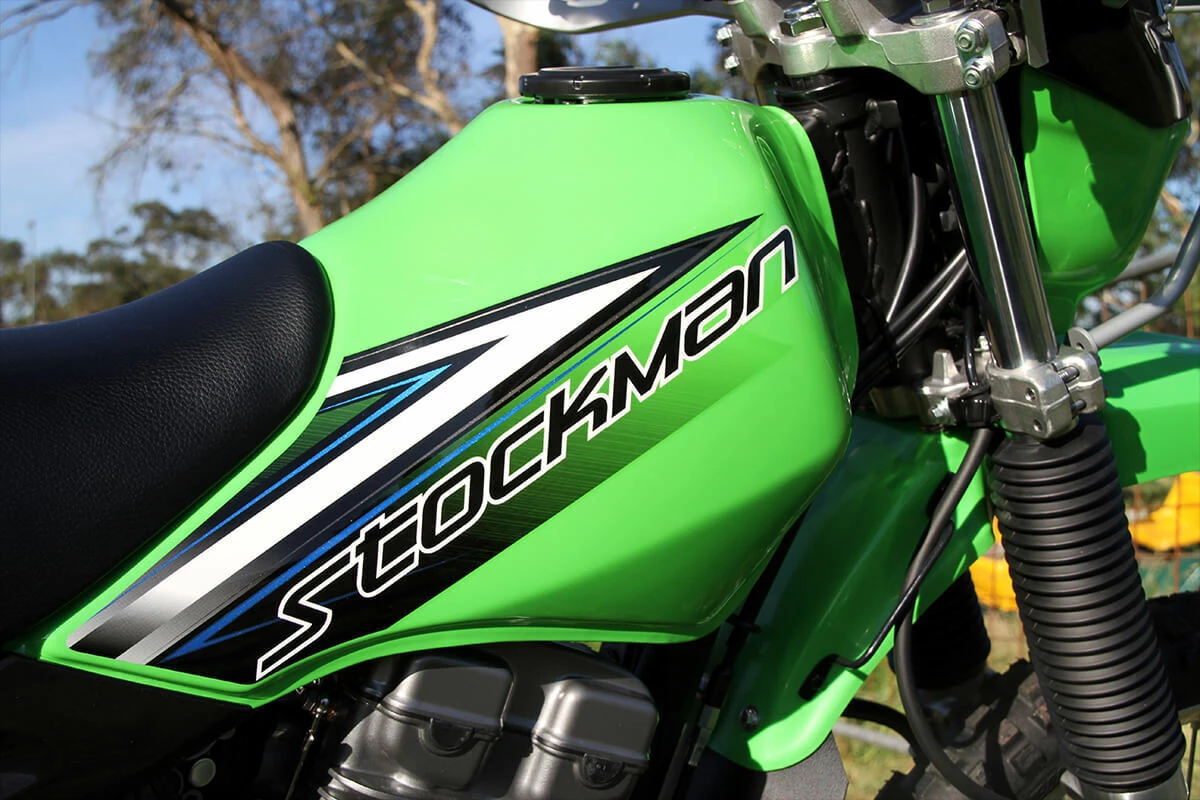 Kawasaki Stockman (MY12) | Brisbane Motorcycles Lime Green 6 Kawasaki Stockman (MY12) | Brisbane Motorcycles Lime Green - Image 6