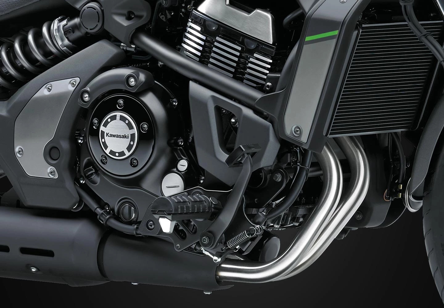 Kawasaki Vulcan S (LAMS) (MY22) | Brisbane Motorcycles Metallic Flat Spark Black 5 Kawasaki Vulcan S (LAMS) (MY22) | Brisbane Motorcycles Metallic Flat Spark Black - Image 5