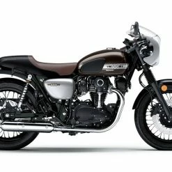 Kawasaki W800 Café (MY19) | Brisbane Motorcycles Metallic Magnesium Gray / Galaxy Silver