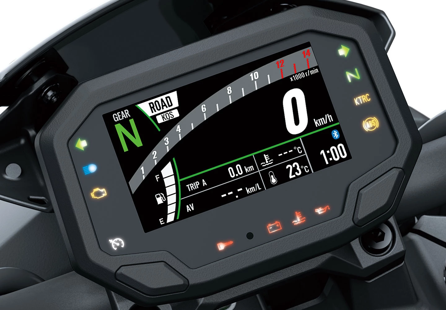 Kawasaki Z H2 (MY22) | Brisbane Motorcycles Metallic Diablo Black / Emerald Blazed Green 6 Kawasaki Z H2 (MY22) | Brisbane Motorcycles Metallic Diablo Black / Emerald Blazed Green - Image 6