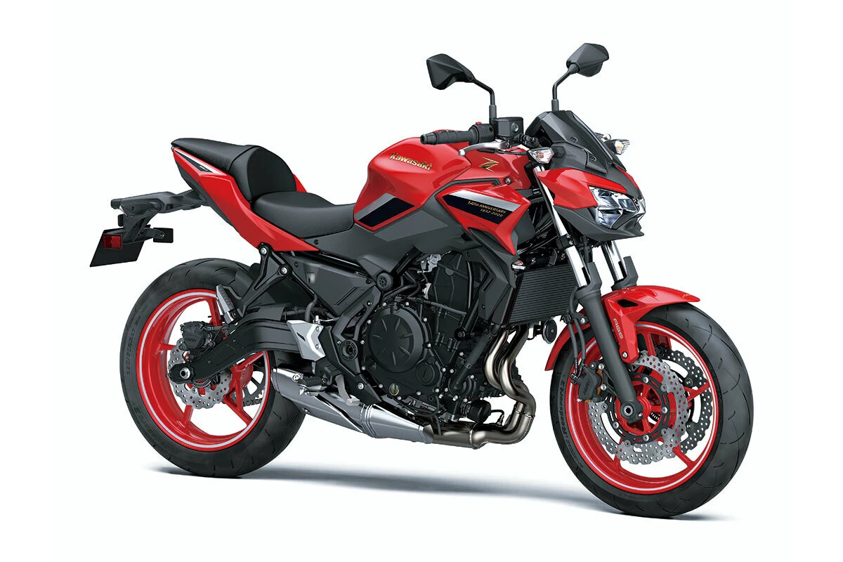 Kawasaki Z650 50th Anniversary (LAMS) (MY22) | Brisbane Motorcycles Firecracker Red 2 Kawasaki Z650 50th Anniversary (LAMS) (MY22) | Brisbane Motorcycles Firecracker Red - Image 2