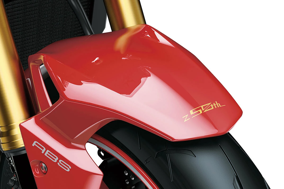 Kawasaki Z900 Supernaked 50th Anniversary (MY22) | Brisbane Motorcycles Firecracker Red 5 Kawasaki Z900 Supernaked 50th Anniversary (MY22) | Brisbane Motorcycles Firecracker Red - Image 5