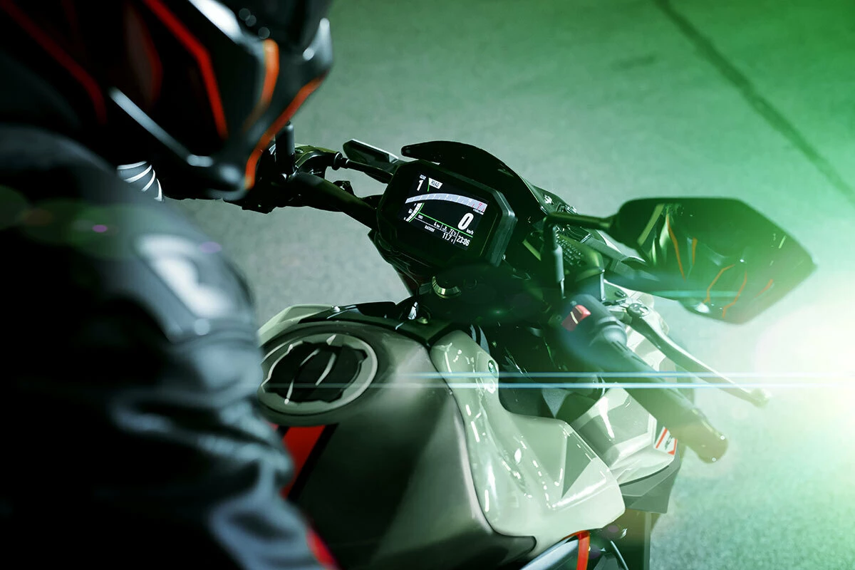 Kawasaki Z900 Supernaked (MY22) | Brisbane Motorcycles Candy Lime Green / Metallic Spark Black 5 Kawasaki Z900 Supernaked (MY22) | Brisbane Motorcycles Candy Lime Green / Metallic Spark Black - Image 5