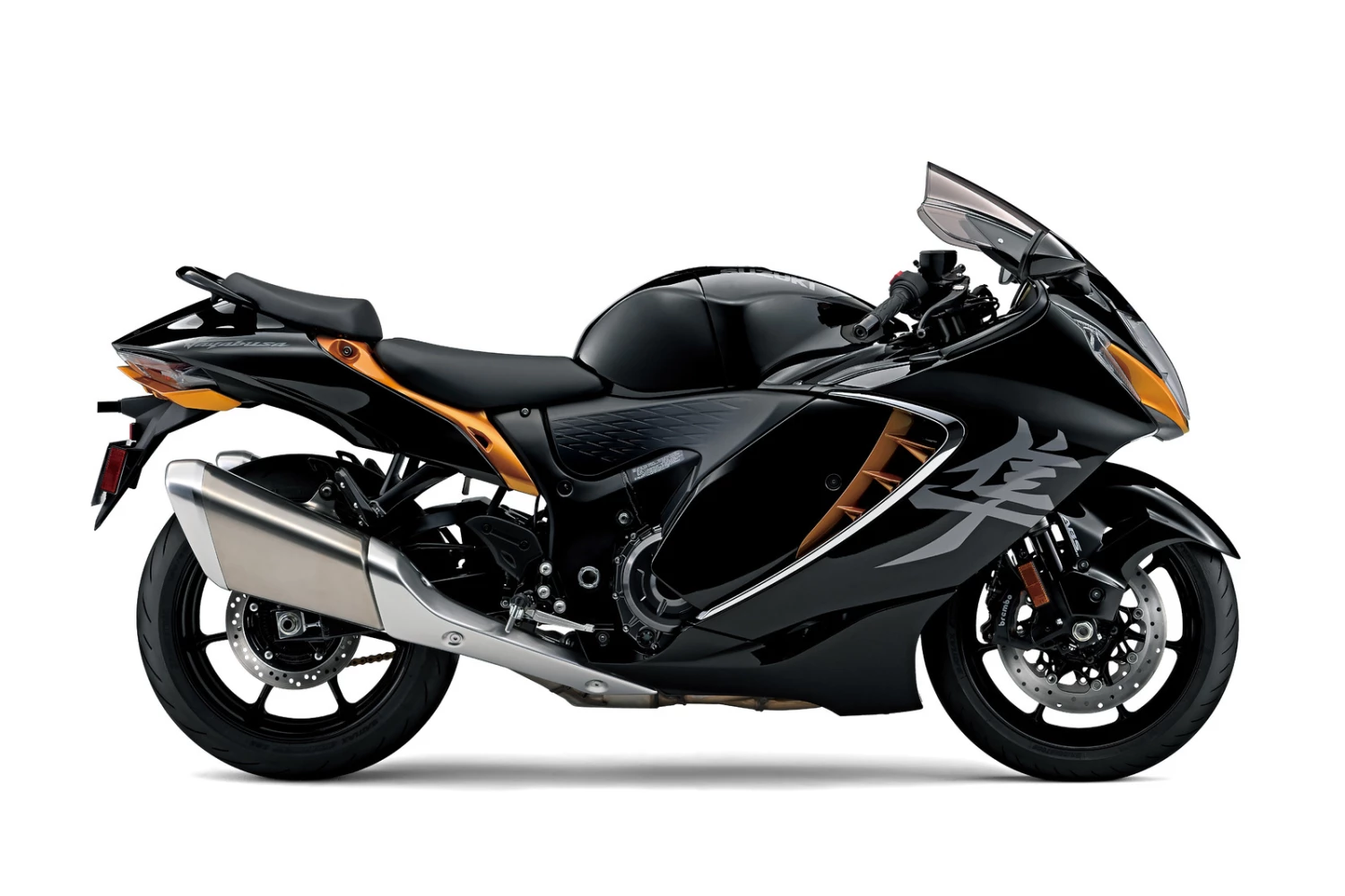 Suzuki Hayabusa Gen III (MY22) Glass Sparkle Black / Candy Burnt Gold 1 Suzuki Hayabusa Gen III (MY22) Glass Sparkle Black / Candy Burnt Gold